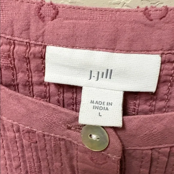 J Jill pleated top - Picture 2 of 7